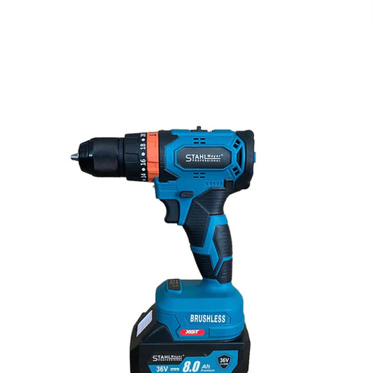 4в1 Гайковерт Винтоверт Ъглошлайф 125мм и Перфоратор 36V 8,0AH ПРОМО КОМПЛЕКТ 3х Батерии и куфар Акумулаторни