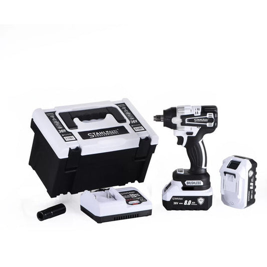 Акумулаторен Комбиниран Гайковерт – Винтоверт 36V 8,0AH Ударен STAHLMAYER