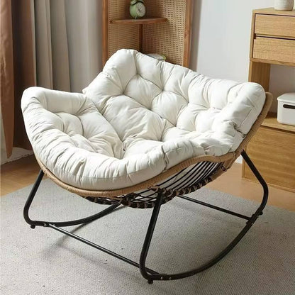ОГРОМНО ЛЮЛЕЕЩО СЕ КРЕСЛО ТИП ЯЙЦЕ – ChromeStar Home Decor