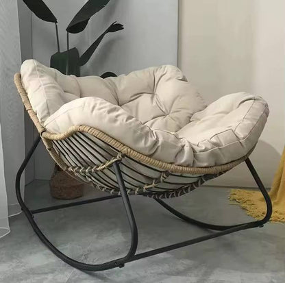 ОГРОМНО ЛЮЛЕЕЩО СЕ КРЕСЛО ТИП ЯЙЦЕ – ChromeStar Home Decor
