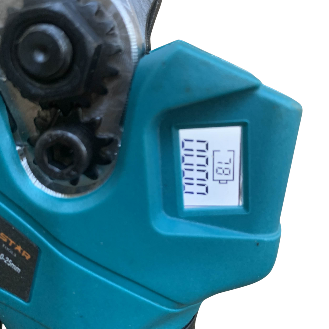 Безчеткова Акумулаторна Лозарска Ножица с 2 батерии и резервен Нож ChromeStar